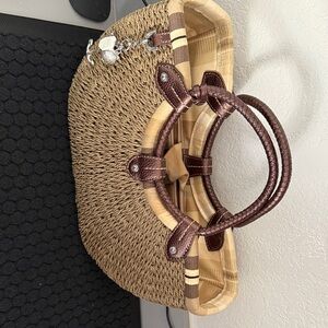 Brighton Tan and Brown Tote Bag